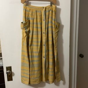 Vintage peasant maxi skirt